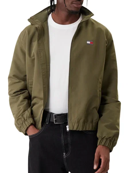 Преходно яке Tommy Hilfiger Jeans черно