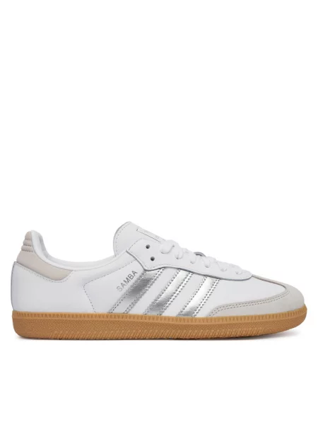Sneakersy adidas białe