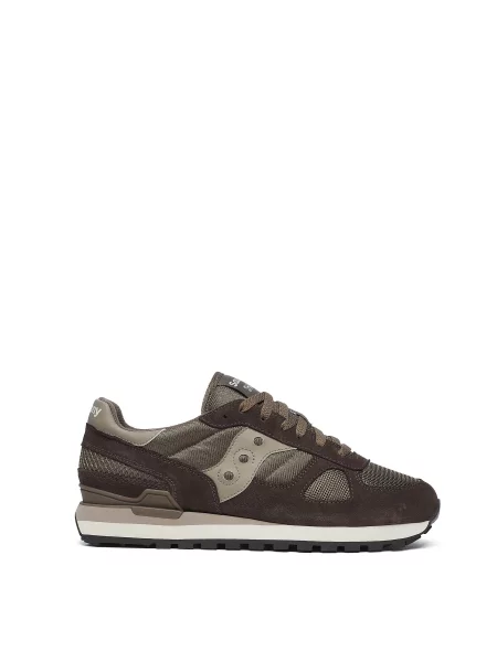 Повседневные кроссовки Saucony коричневые