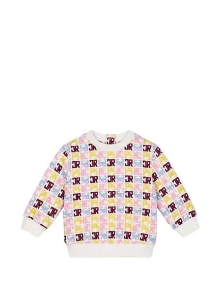 Sweter dziecięcy John Richmond biały