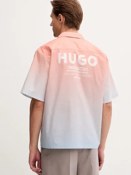 Рубашка Hugo Blue синяя