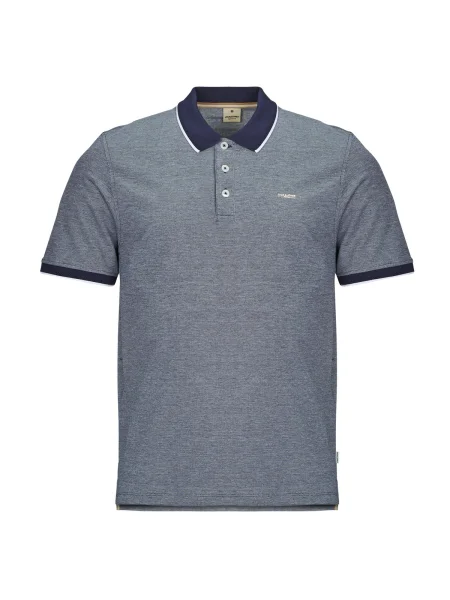 Polokošeľa Jack & Jones modrá