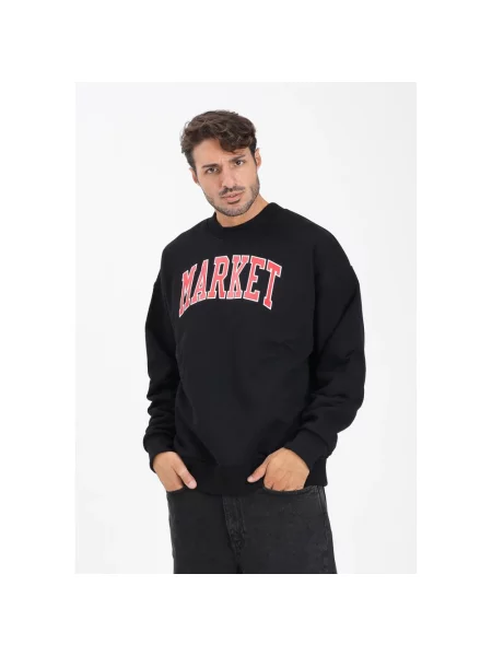 Bluza nierozpinana Market czarna