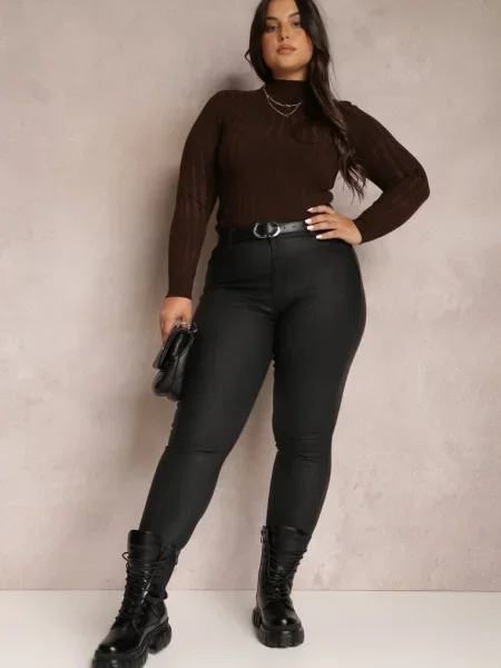 Pantaloni Skinny Push Up Zilli negri