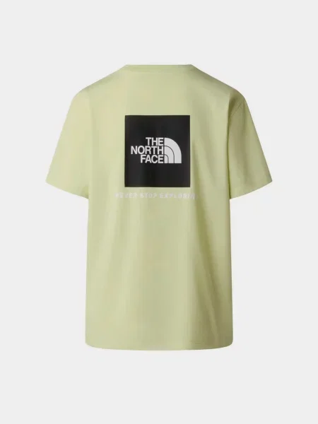 Футболка The North Face W EVOLUTION BOX NSE RELAXED SH жовтий