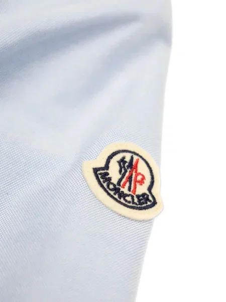 Koszula dziecięca Moncler Enfant niebieska