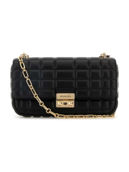 MICHAEL Michael Kors torebka skórzana TRIBECA czarny