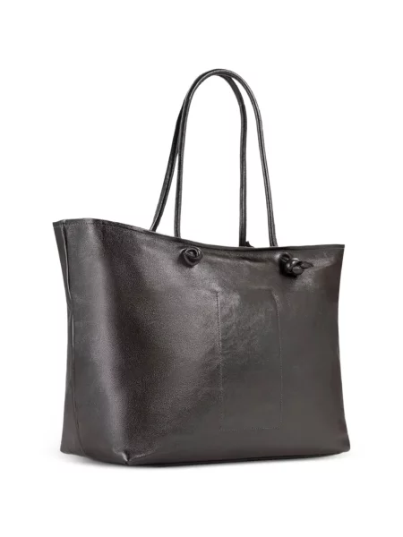Geantă shopper V°73 din piele negru