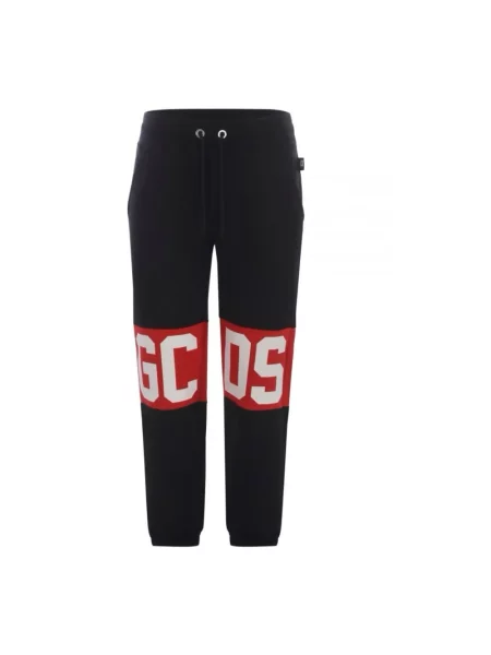Spodnie dresowe Gcds z logo czarne