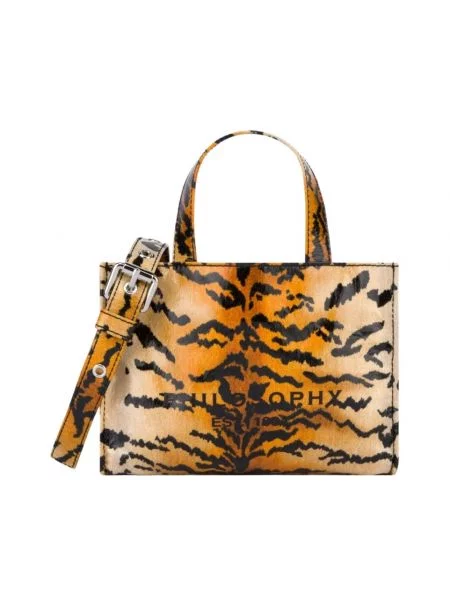 Mała mały torebka Philosophy Di Lorenzo Serafini w tygrysie prążki