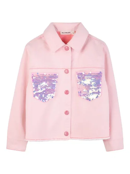 Kurtka dziecięca Billieblush różowa