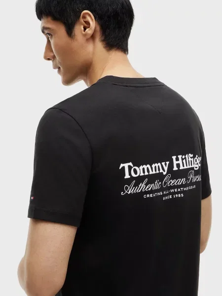 Футболка Tommy Hilfiger чорна