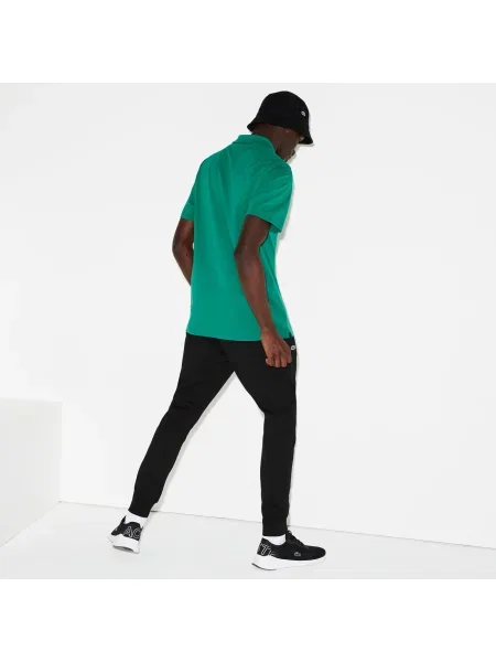 Поло Lacoste зеленое