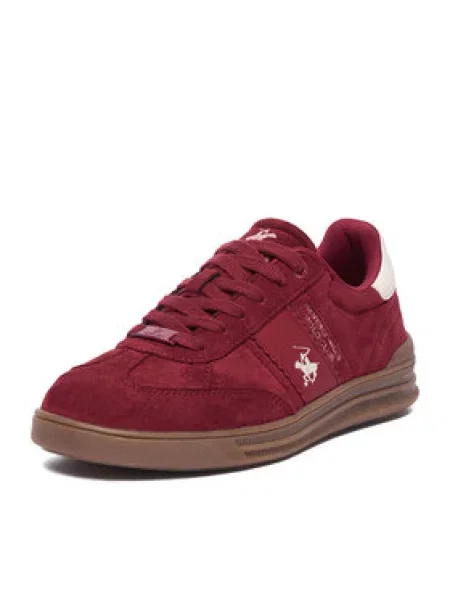 Sneakersy Beverly Hills Polo Club Bordó