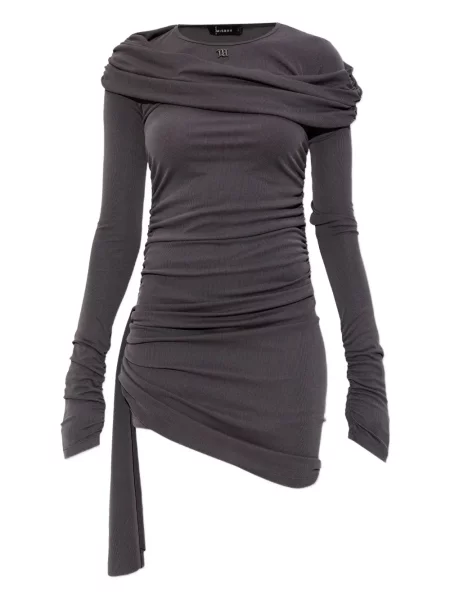 Rochie Misbhv drapată de costum gri
