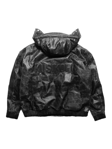Geanta de piele Kusikohc negru