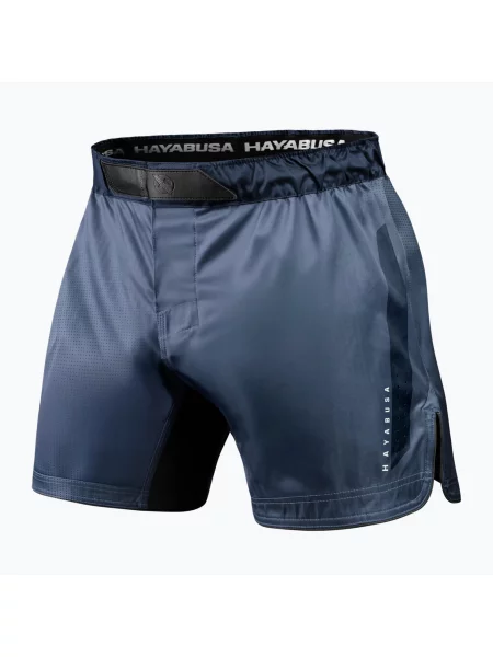 Pantaloni scurți de antrenament pentru bărbați Hayabusa Core Fight blue albastru