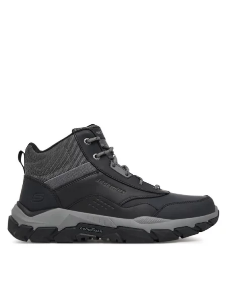Σκαρπινια Skechers πεζοπορίας μαύρο
