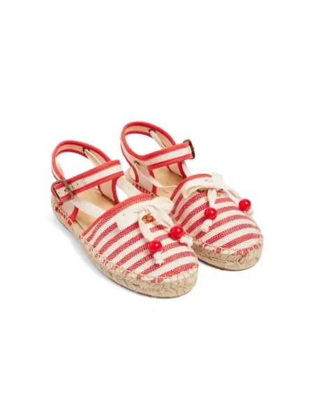 Dětské espadrilky Bonpoint červené