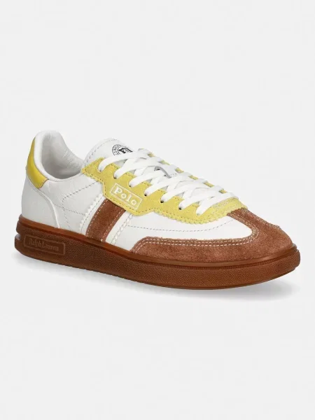 Polo Ralph Lauren sneakers din piele Bedford alb