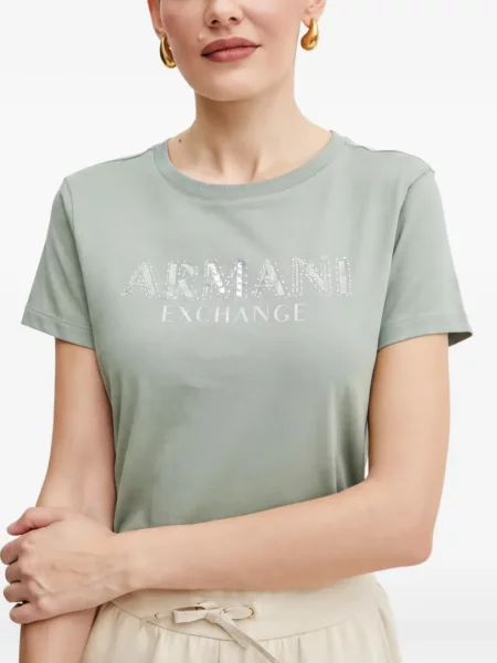 Hegyikristály póló Armani Exchange zöld