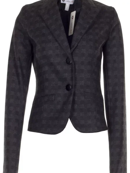 Жакет LadyLike бавовна/поліестер сірий
