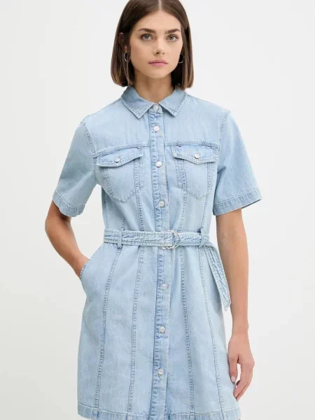 Tommy Jeans Rochie de blugi albastru