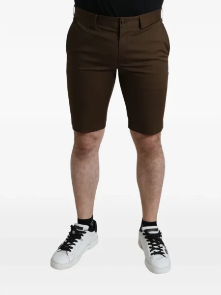 Bermude Dolce & Gabbana stretch maro