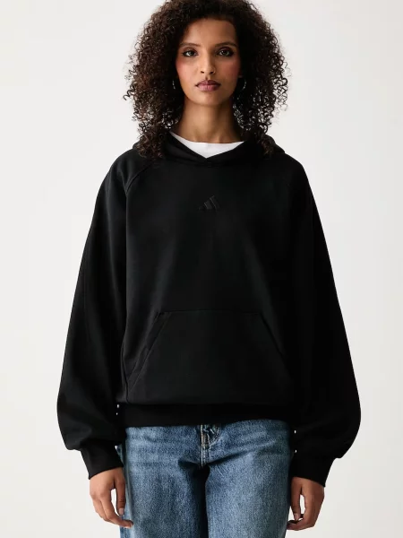 Adidas hanorac cu glugă pentru femei din negru
