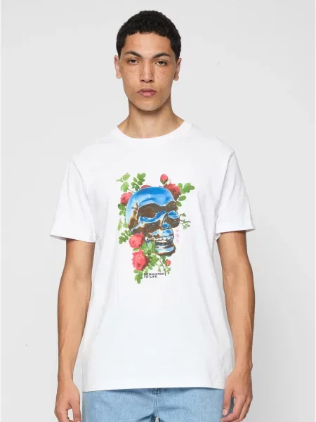 Tricou Mister Tee alb