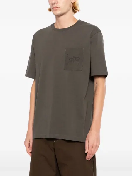 Tricou Maison Kitsune verde