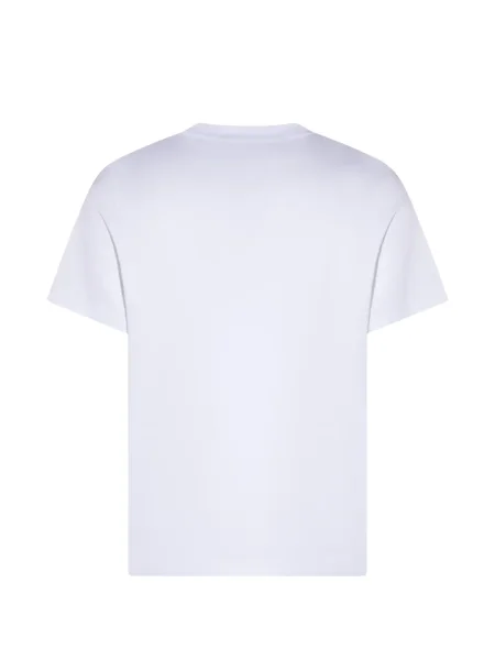 Tricou Moose Knuckles cu autograf alb