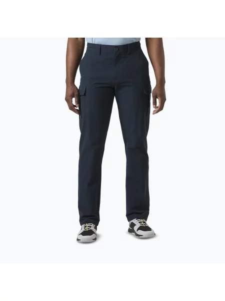 Pantaloni de navigație pentru bărbați Helly Hansen Hh Qd Cargo navy albastru închis