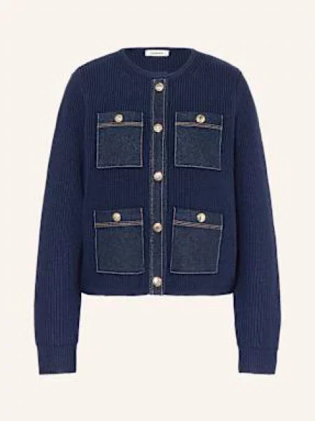 Sandro Kardigan blau granatowy