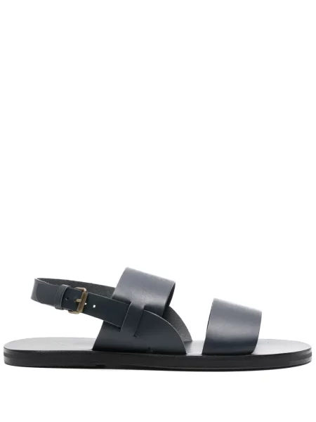 Sandale Ancient Greek Sandals din piele fără toc albastru