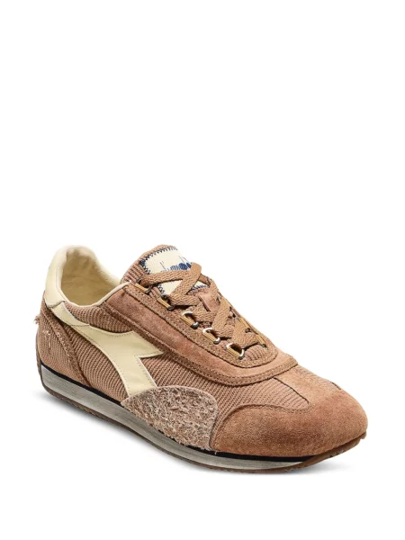 Sneakerși Diadora cu imagine maro