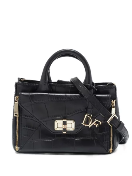 Geantă shopper Dvf Diane Von Furstenberg negru