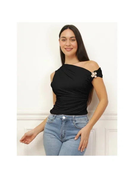 Top La Modeuse crna
