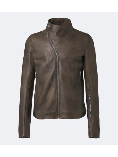 Geanta de piele Rick Owens gri