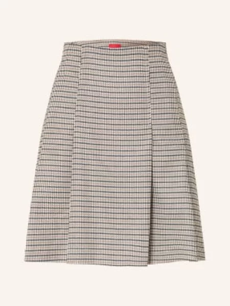 Hugo Spódnica Roballo beige czarna