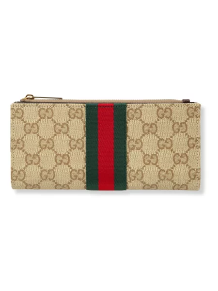 Długi portfel Gucci beżowy