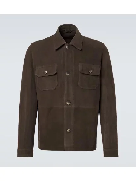 Велурено яке Frescobol Carioca кафяво