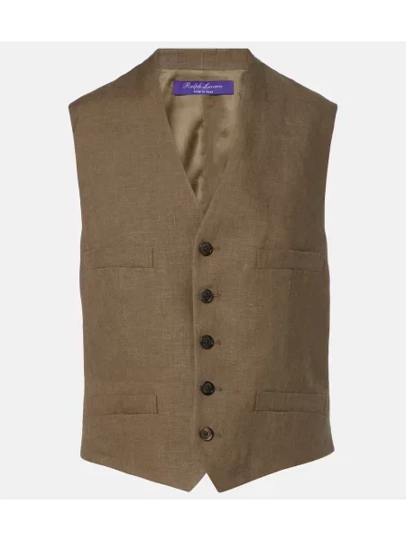 Vestă Ralph Lauren Collection de in maro