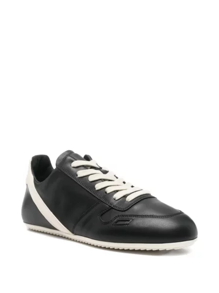 Sneakerși Rick Owens din piele negru