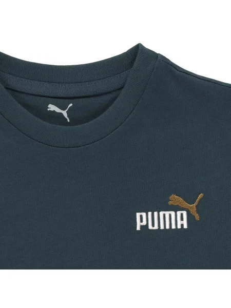 Gyerek póló Puma zöld