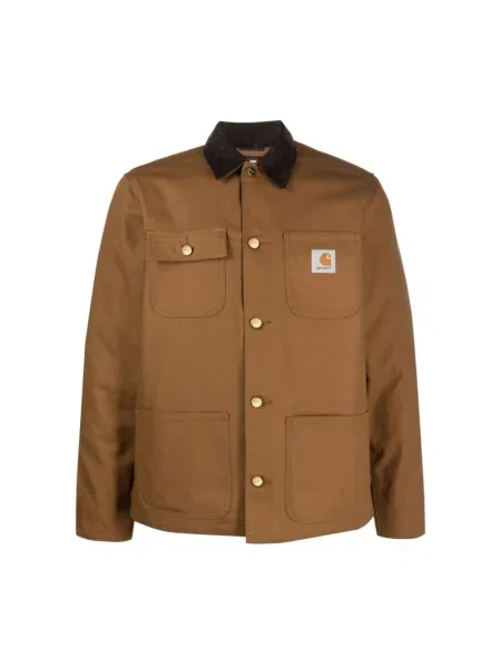 Kurtka Carhartt Wip brązowa