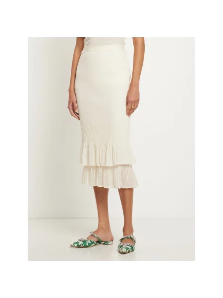 Klapki Manolo Blahnik zielone