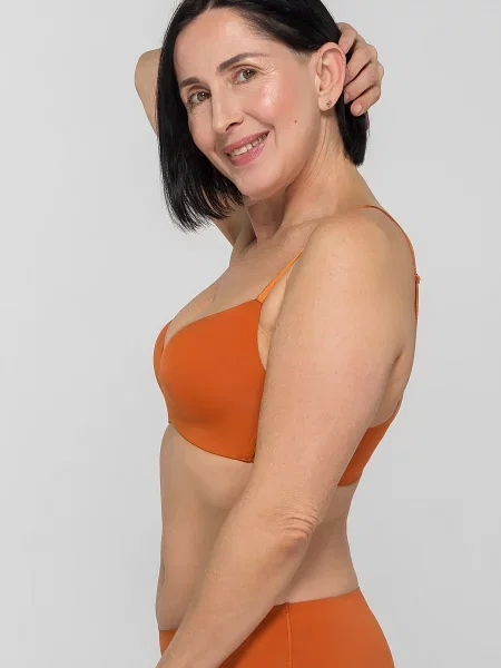 Бюстгальтер Brabrabra помаранчевий