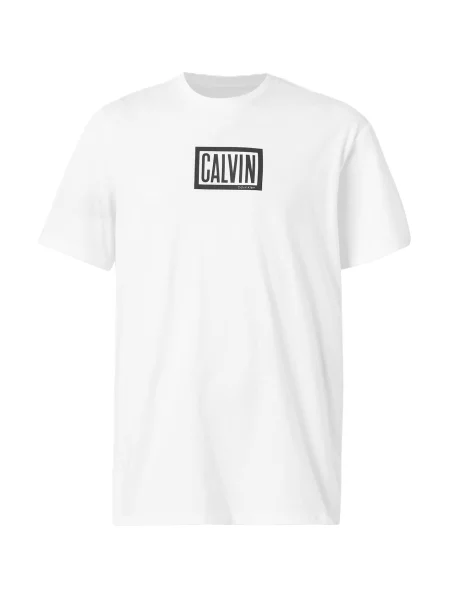 Calvin Klein Jeans Tricou negru alb