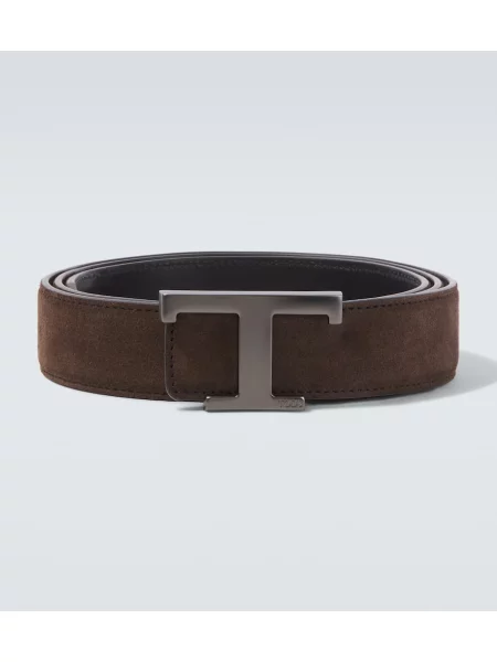 Cu centură curea Tod's din piele maro